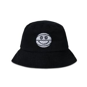 Black Smiley Face Bucket Hat